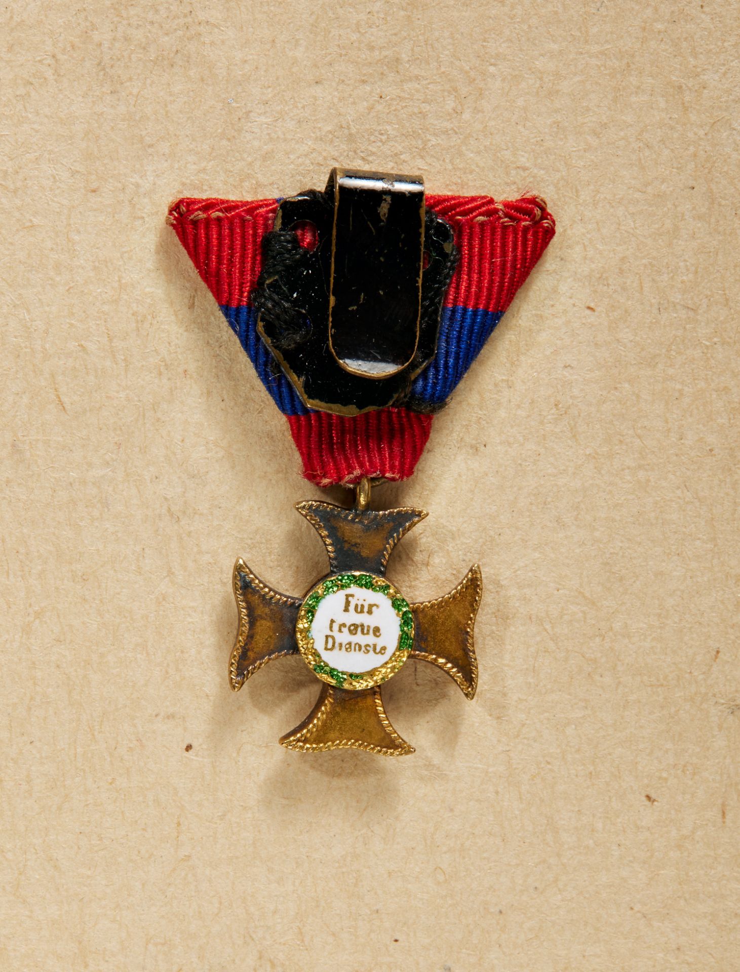 Reuß : Verdienstkreuz 1. Klasse (bis 1912 Zivil - Ehrenkreuz 1. Klasse). 1858-1918. - Bild 2 aus 2