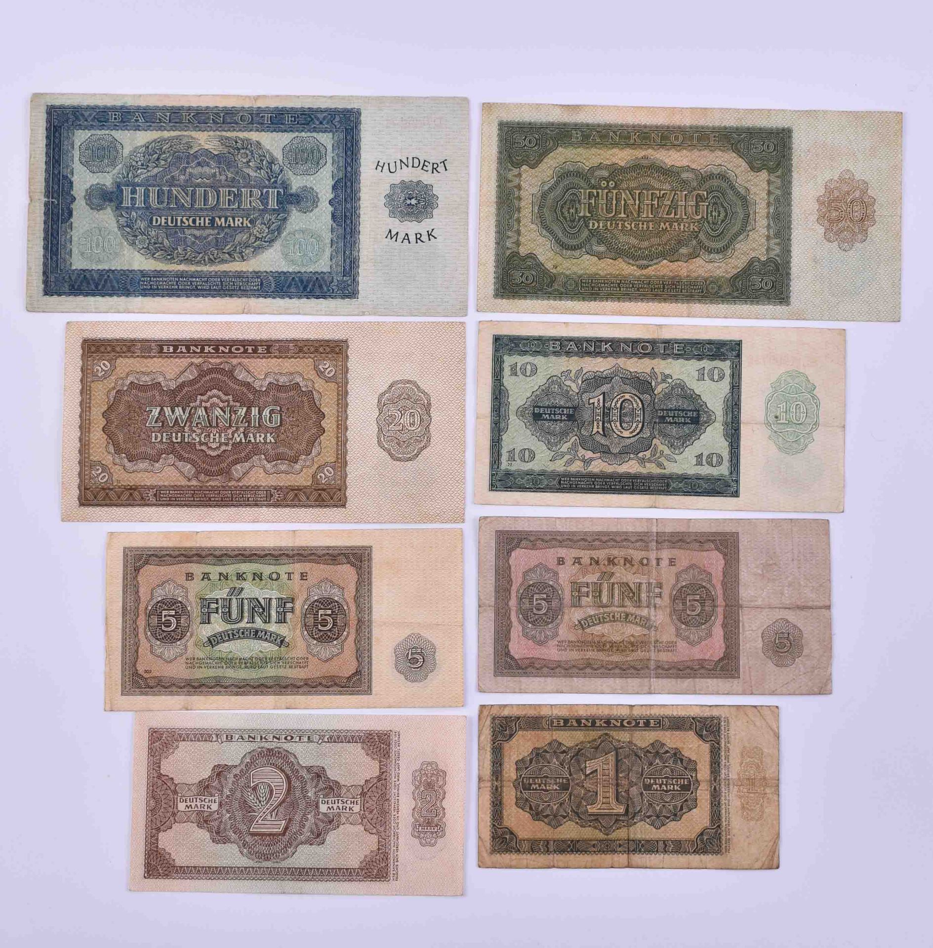 A bundle of banknotes 1947/48 - Bild 3 aus 6