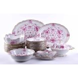 A group of porcelain dining service Meissen