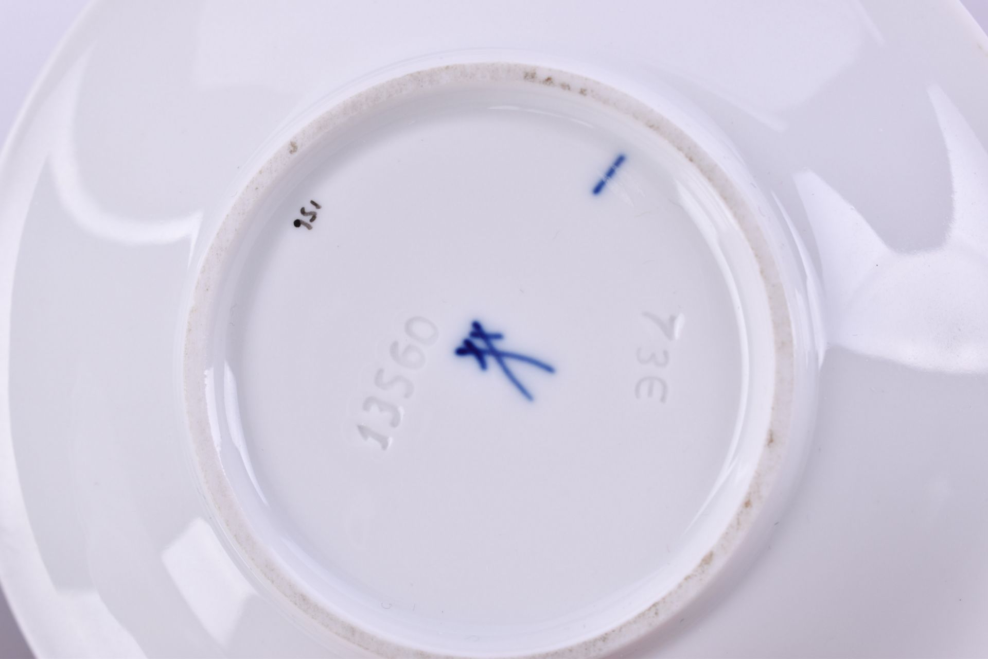 A group of porcelain mocca cups Meissen - Bild 4 aus 4