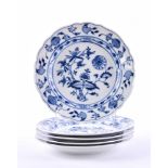 5 plates Meissen