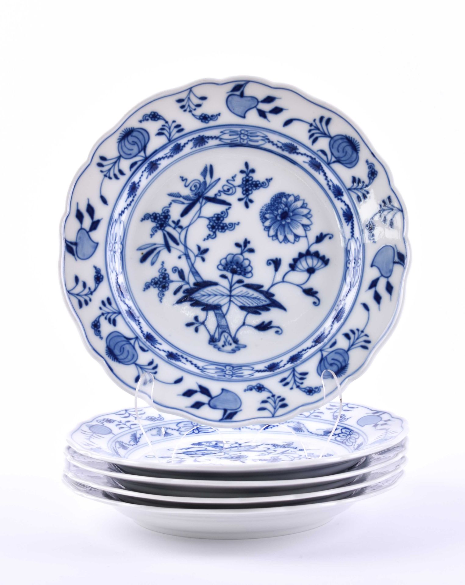 5 plates Meissen