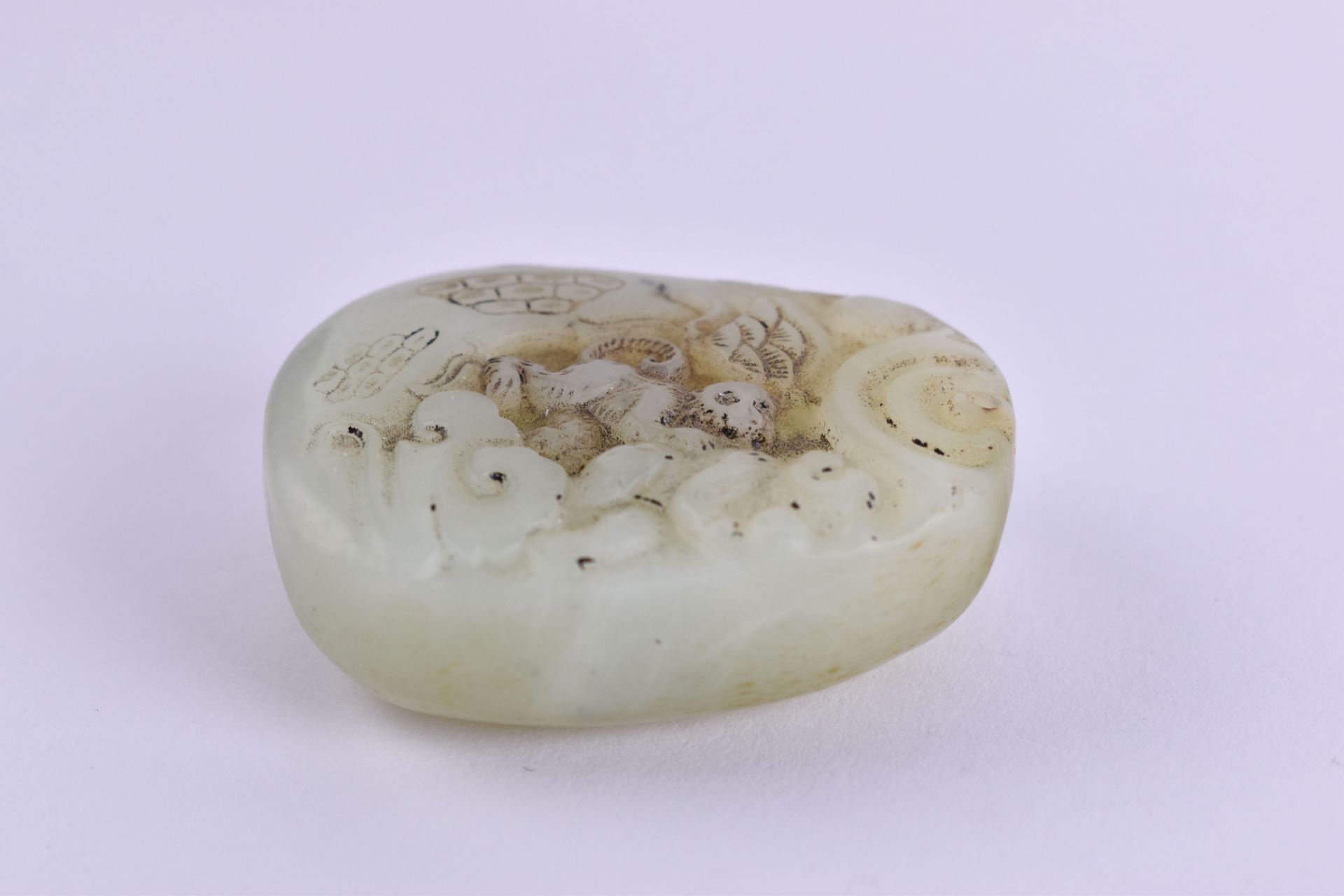 Jade pebble China - Image 4 of 5