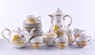 A group of porcelain Tea and coffee service Meissen