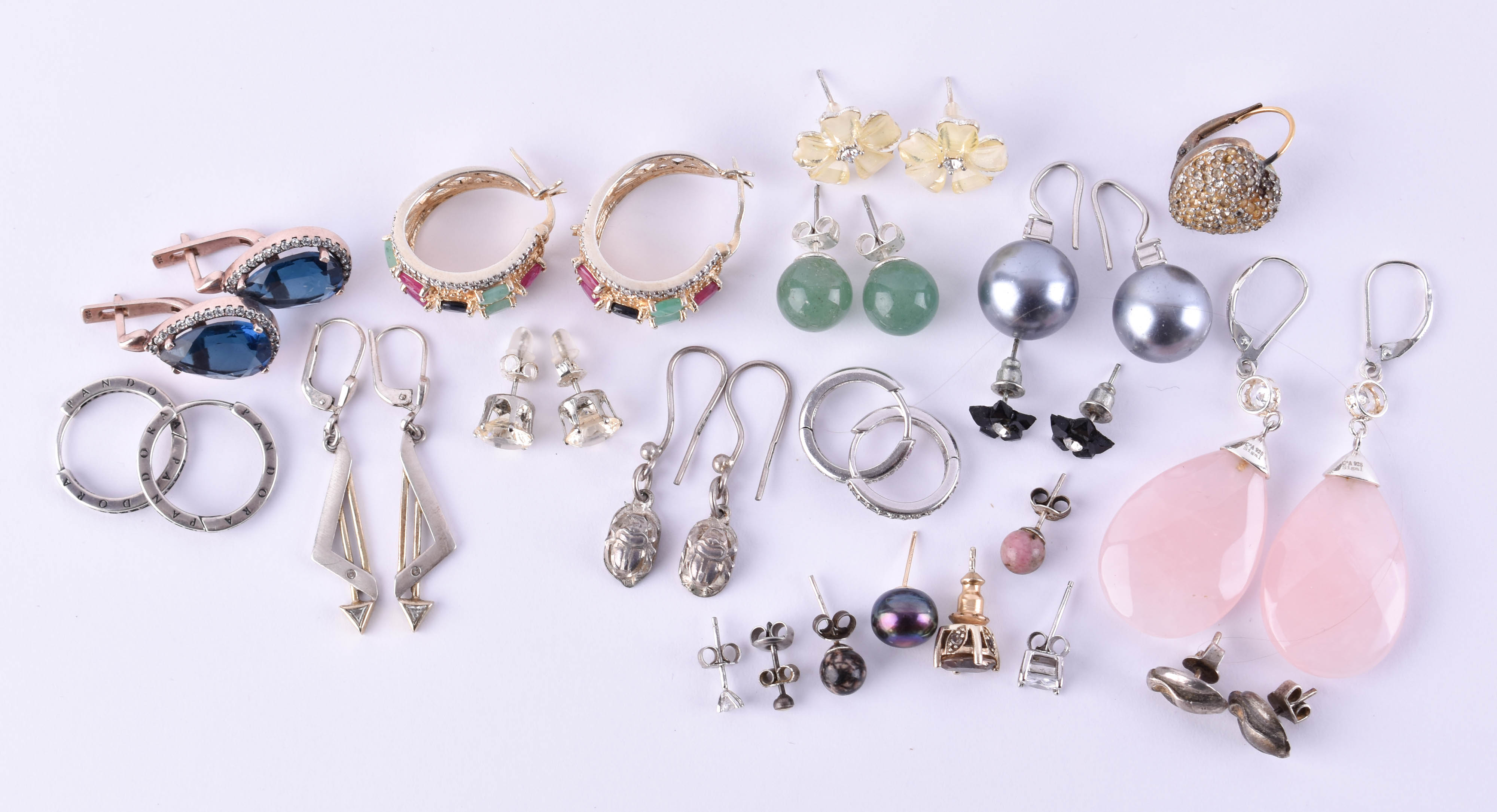 A group of Jewellery earrings / stud earrings - Image 4 of 4