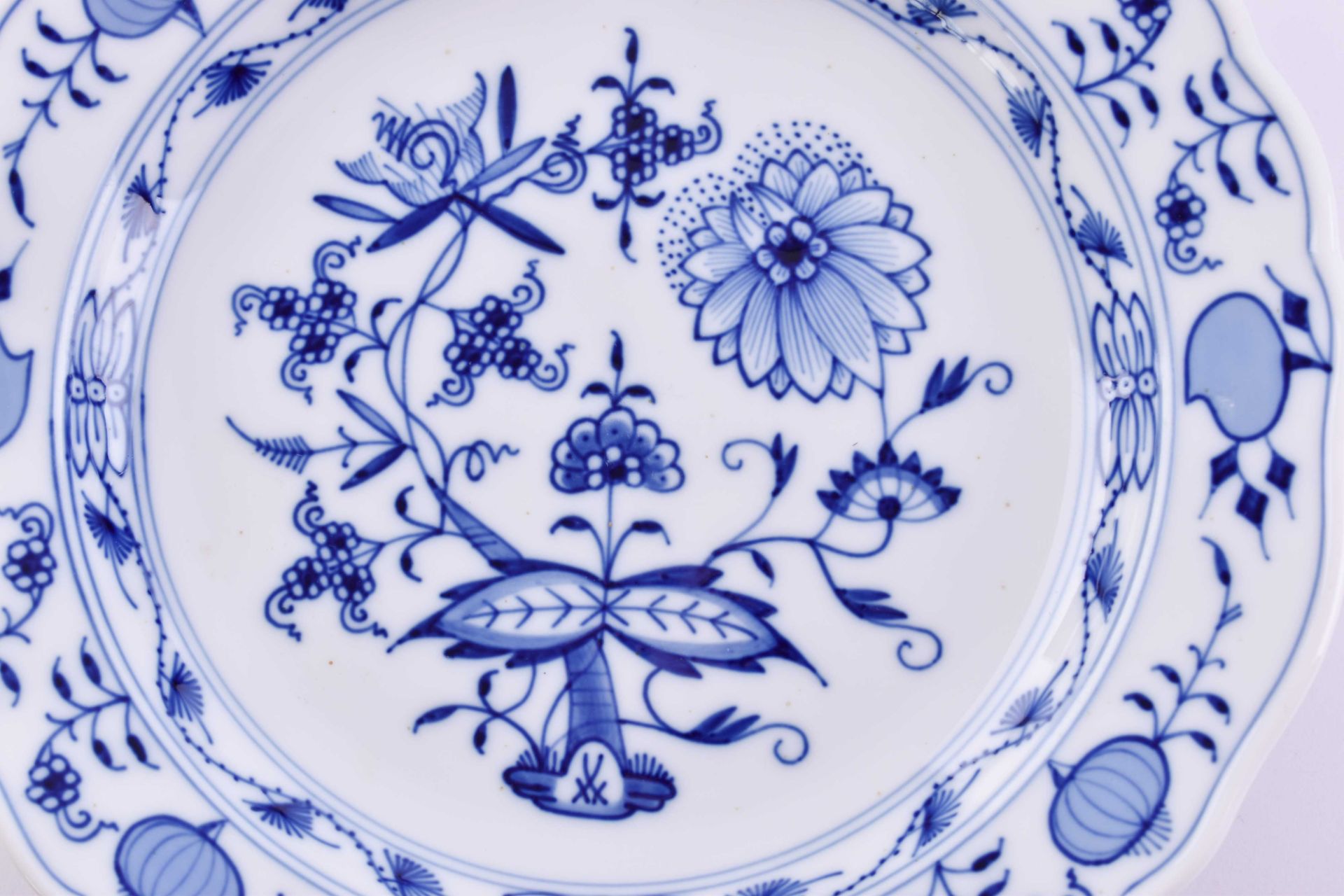 5 plates Meissen - Image 3 of 5