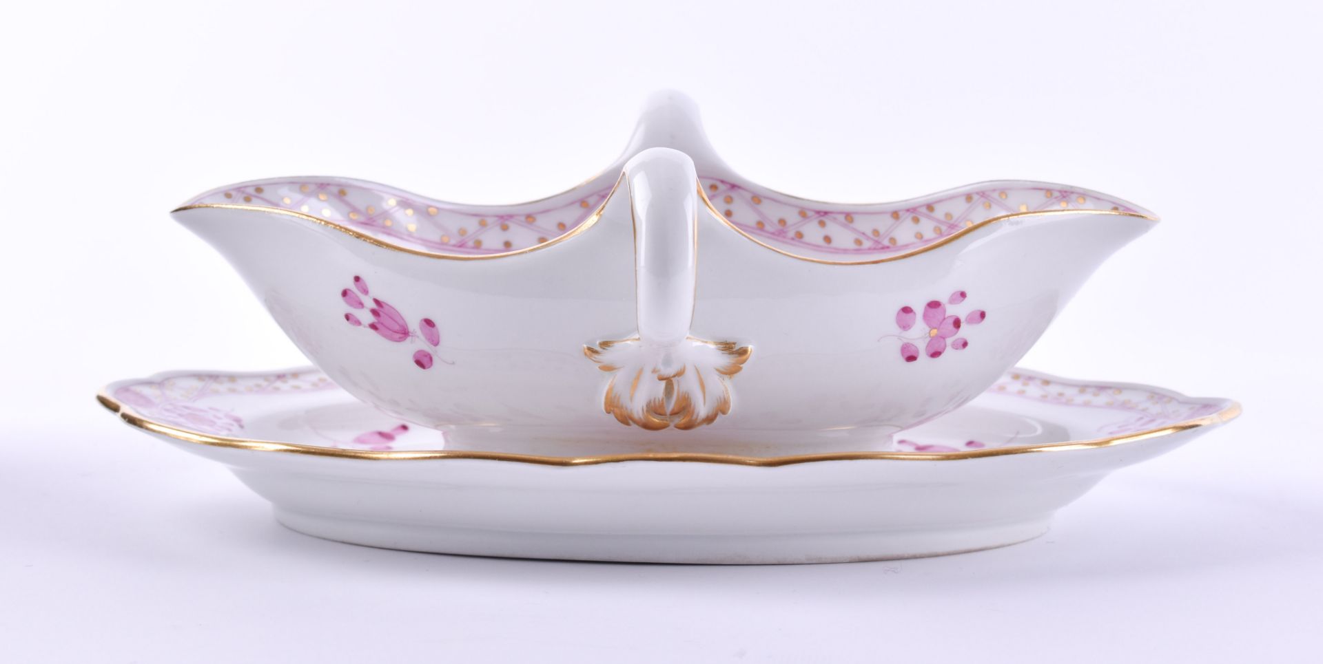 A group of porcelain dining service Meissen - Bild 5 aus 14