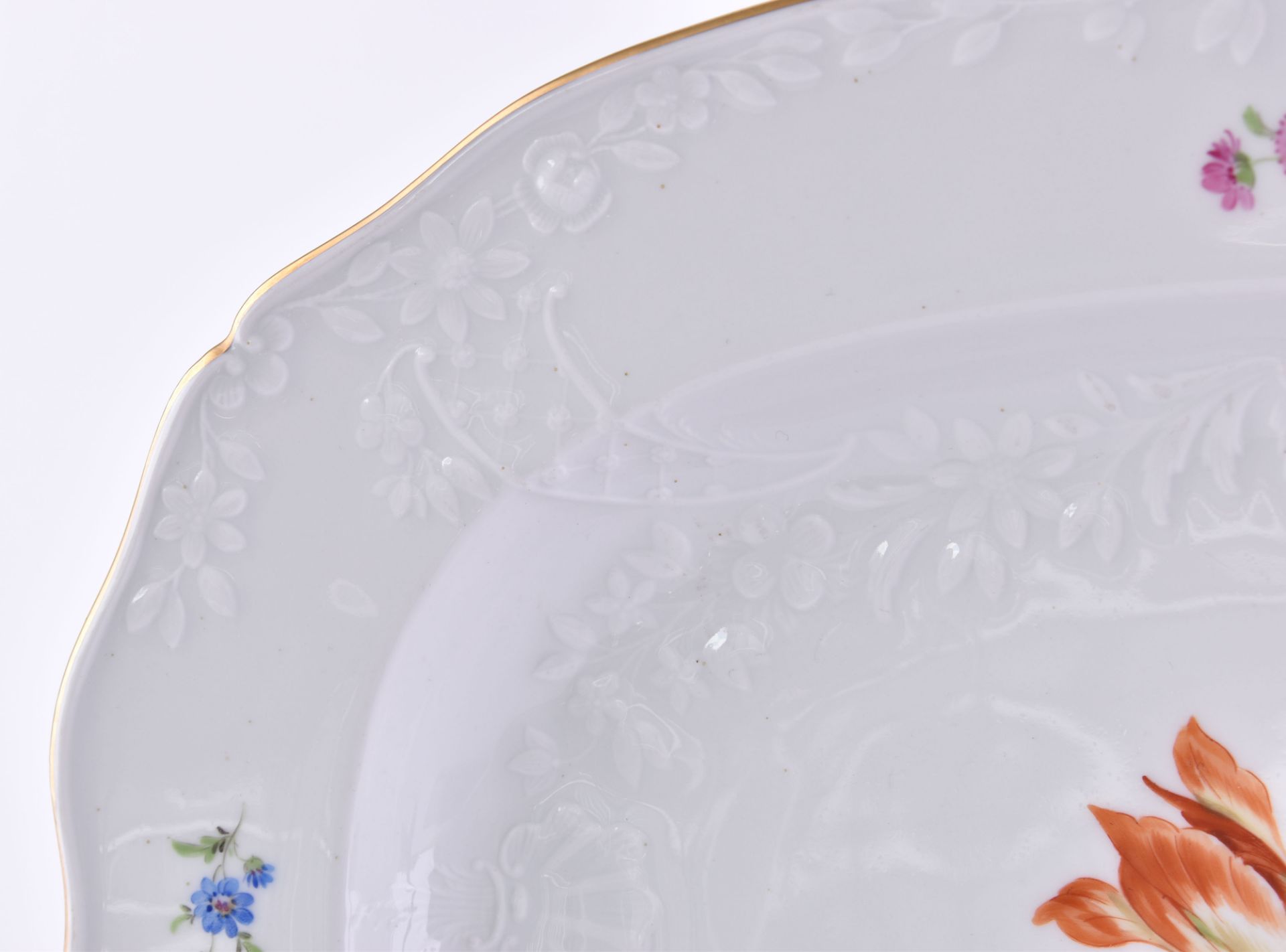 Large serving plate Meissen - Image 4 of 6