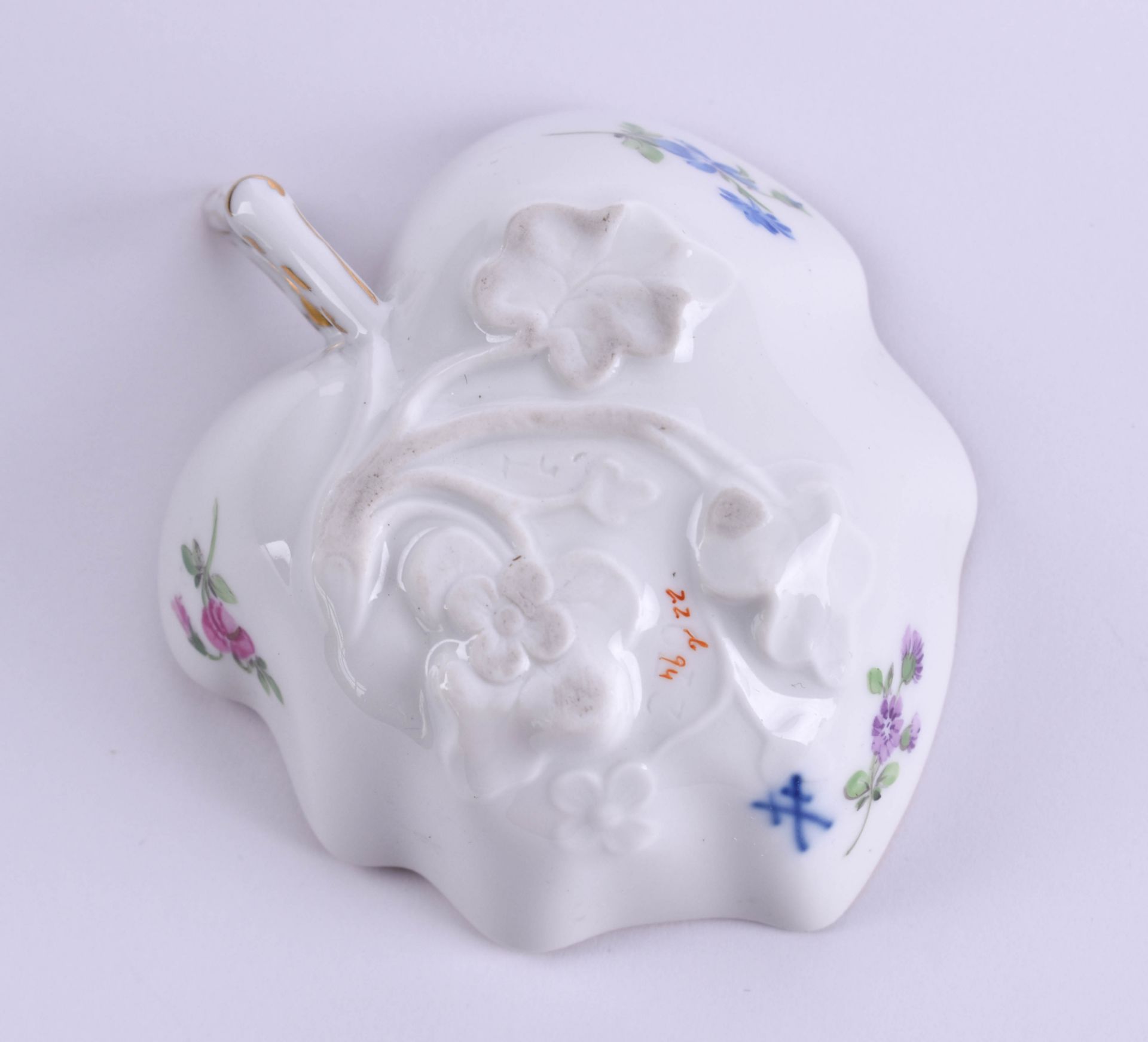 Little leaf bowl Meissen - Image 5 of 5