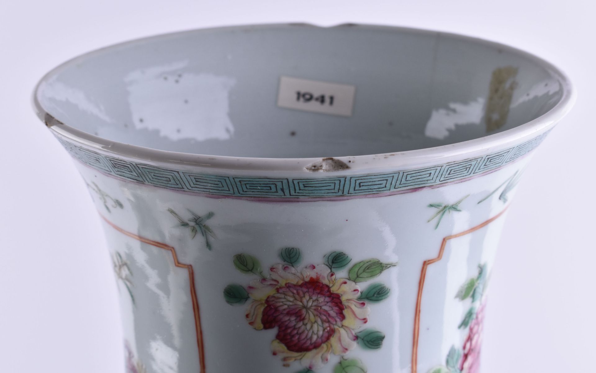 Vase China Qing period - Bild 6 aus 7