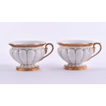 Two coffee cups Meissen