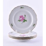 4 plates Meissen