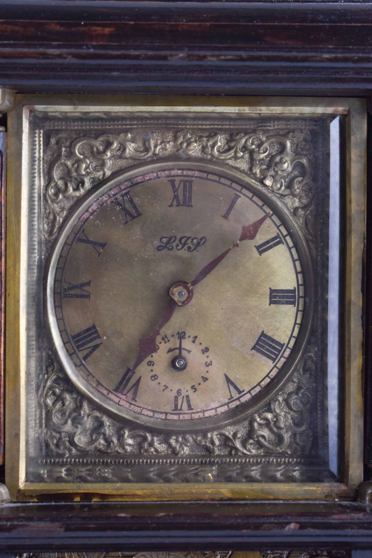 Table clock Lorenz Furtwängler & Sons around 1880 - Image 2 of 6