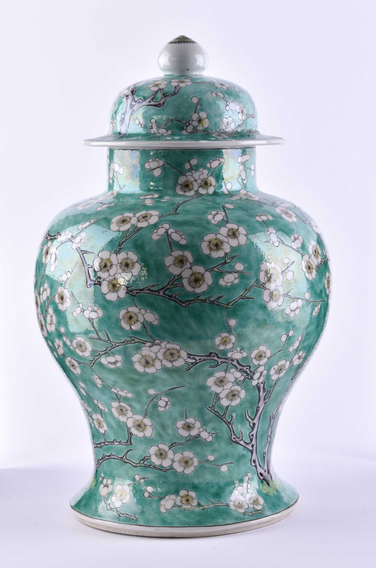 Lidded vase China Qing period - Bild 2 aus 6