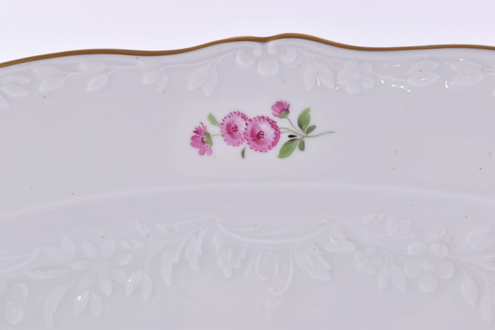 Large serving plate Meissen - Image 3 of 6