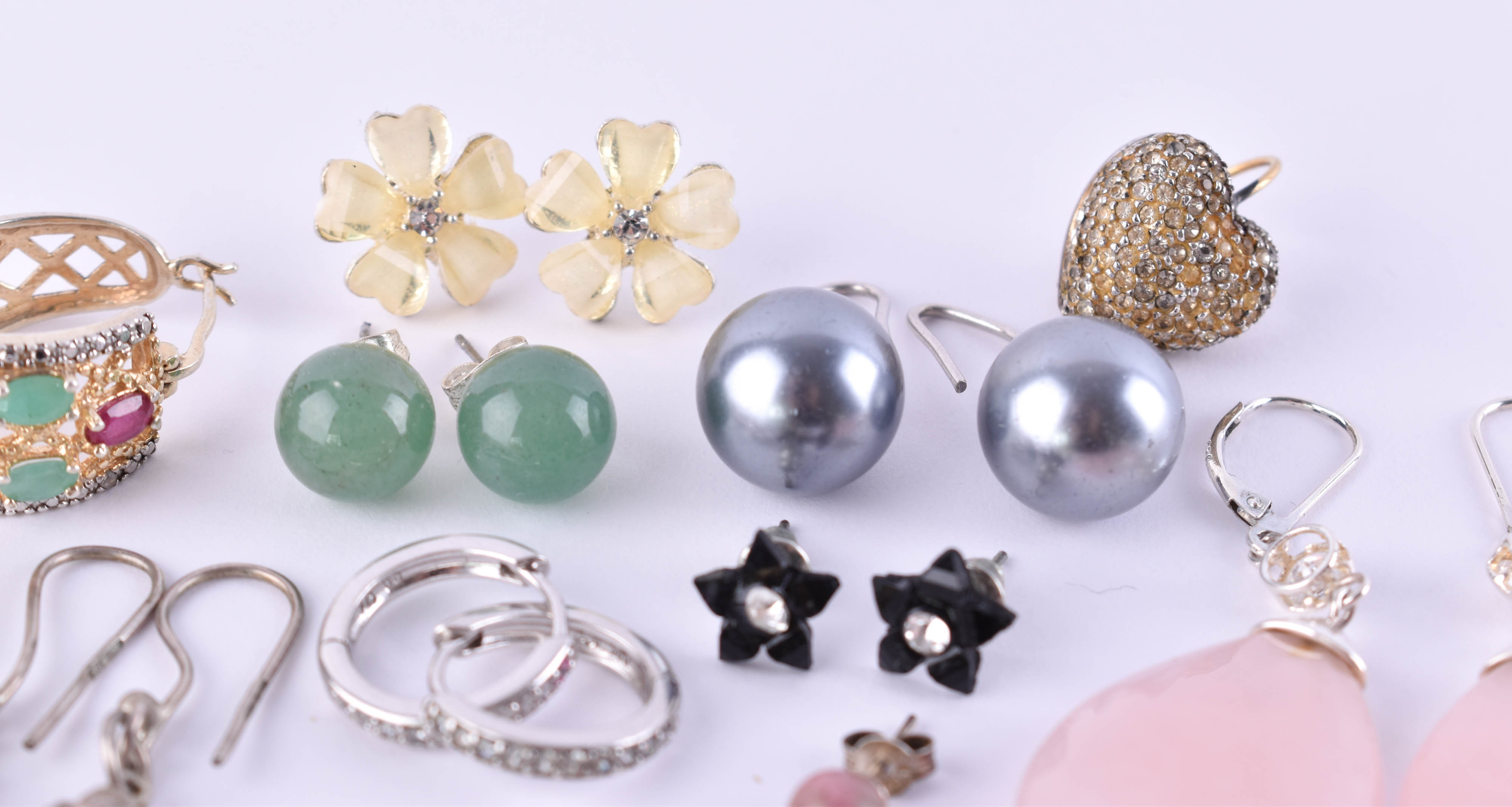 A group of Jewellery earrings / stud earrings - Image 3 of 4