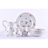 A group of porcelain Meissen