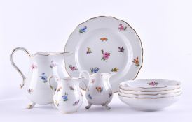 A group of porcelain Meissen