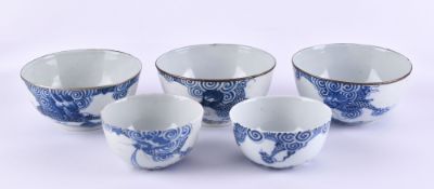 A group of porcelain China 19th century