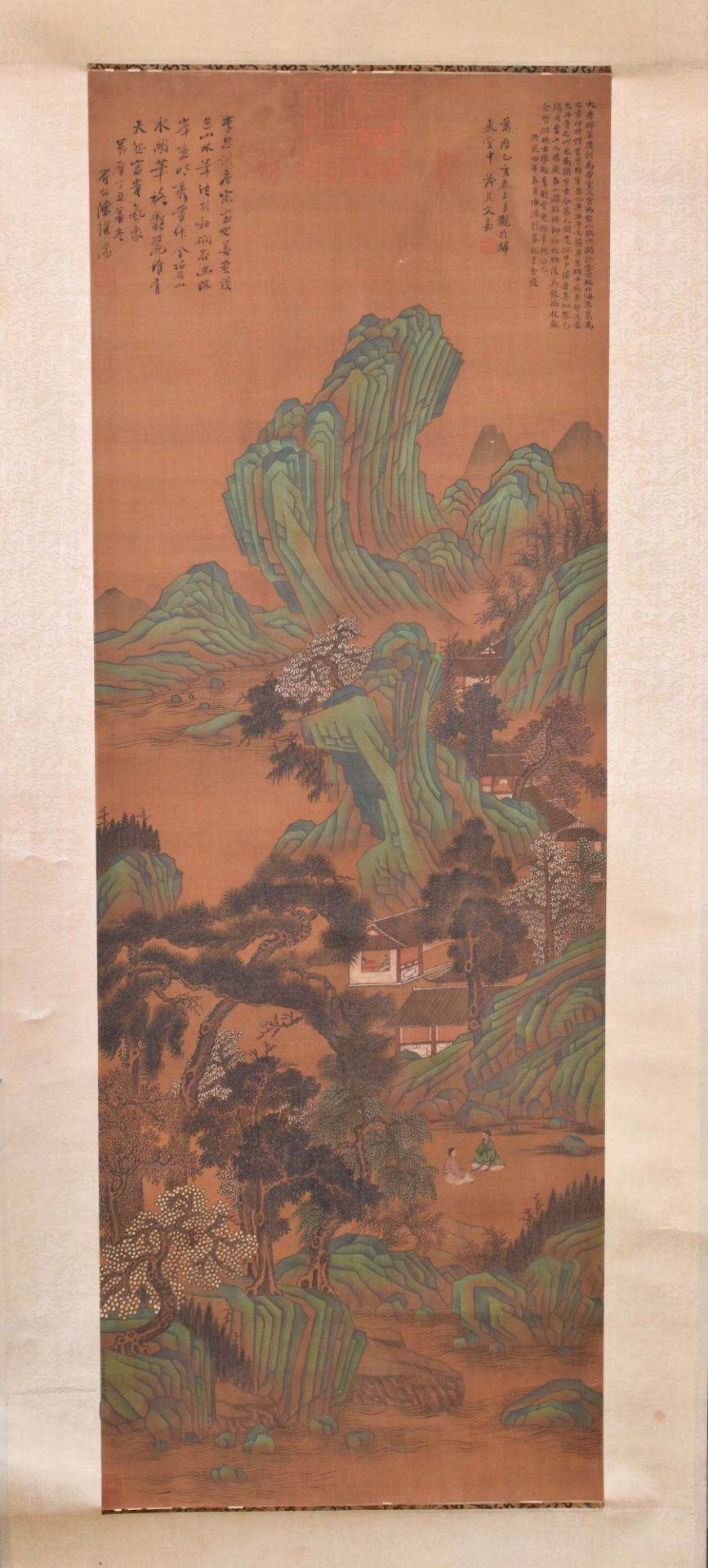 Scroll painting China Qing dynasty