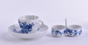 A group of porcelain Meissen