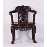 Armchair China Qing period