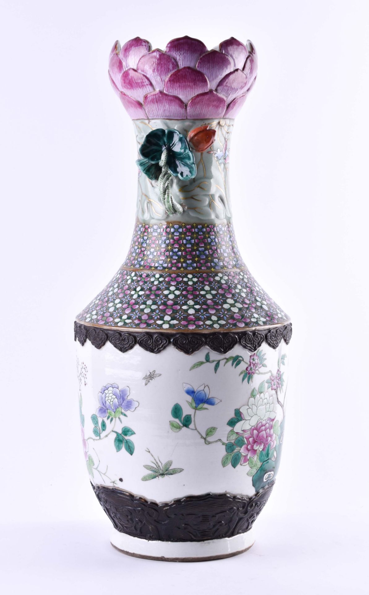 Floor vase China around 1900/15 - Bild 3 aus 5
