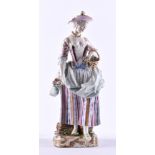 Great gardener figure Meissen around 1870