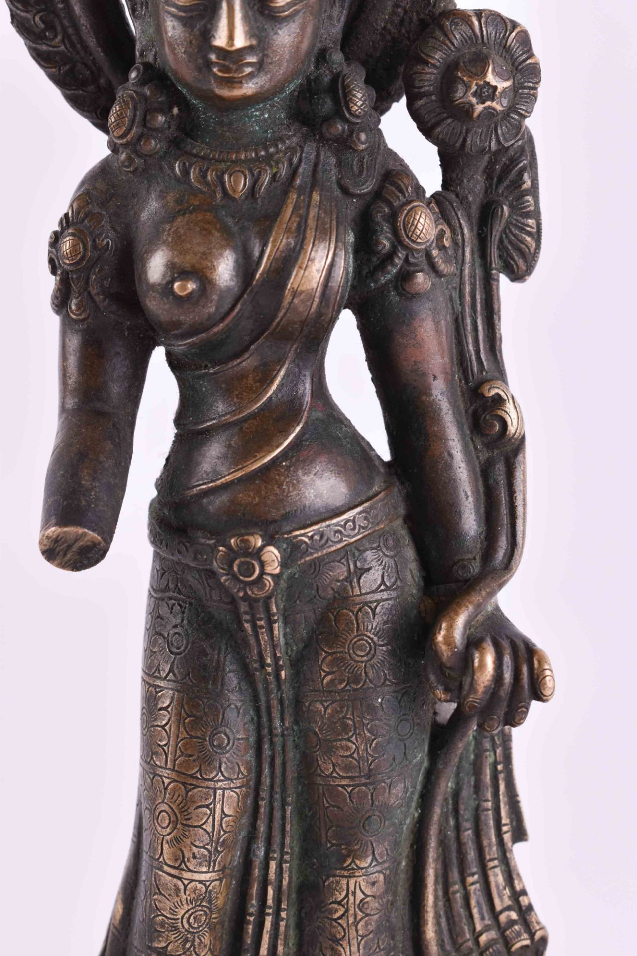 Hindu deity Nepal 18th / 19th century - Bild 3 aus 7