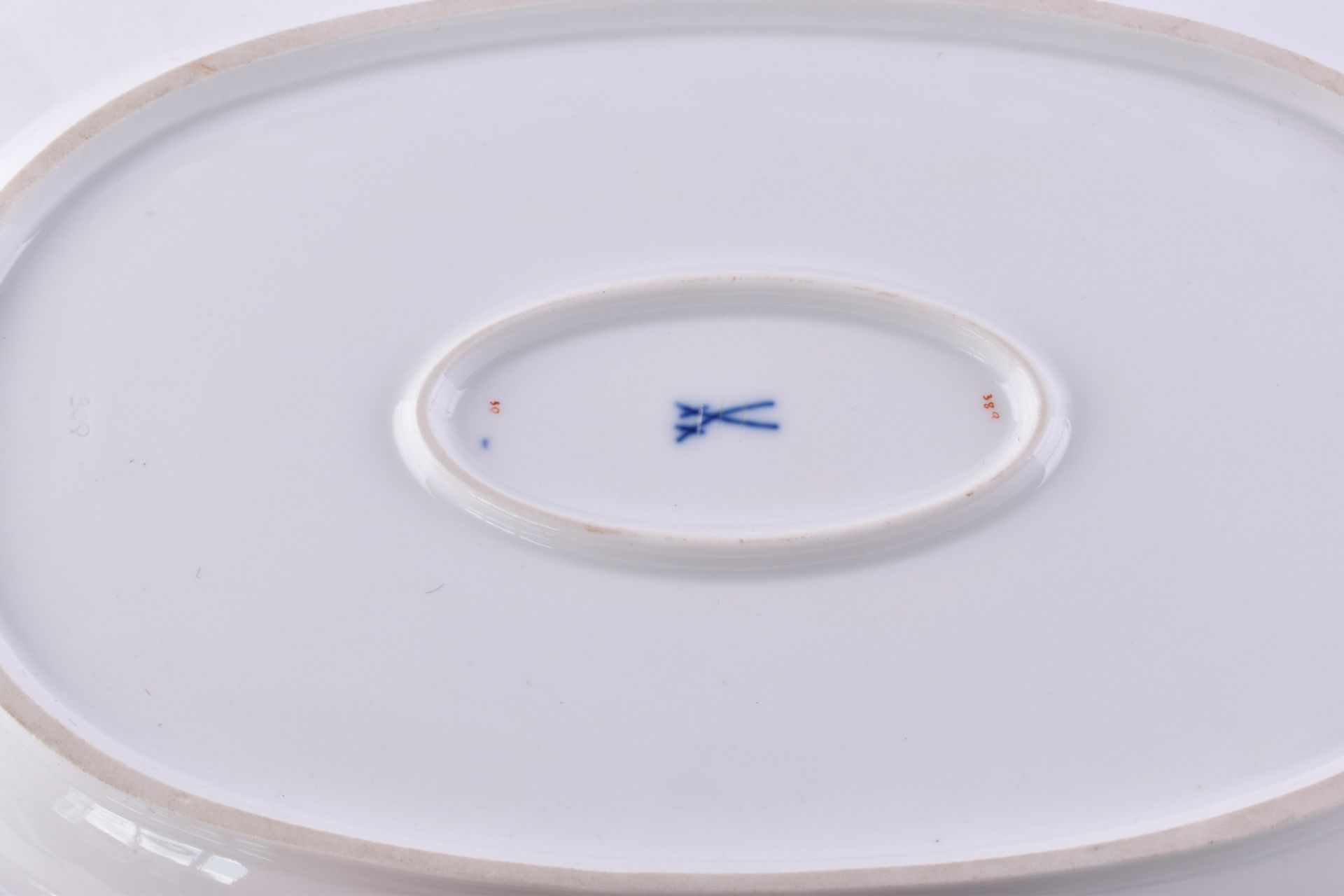 Large serving plate Meissen - Image 6 of 6