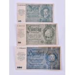 A bundle of banknotes