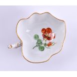 Little leaf bowl Meissen