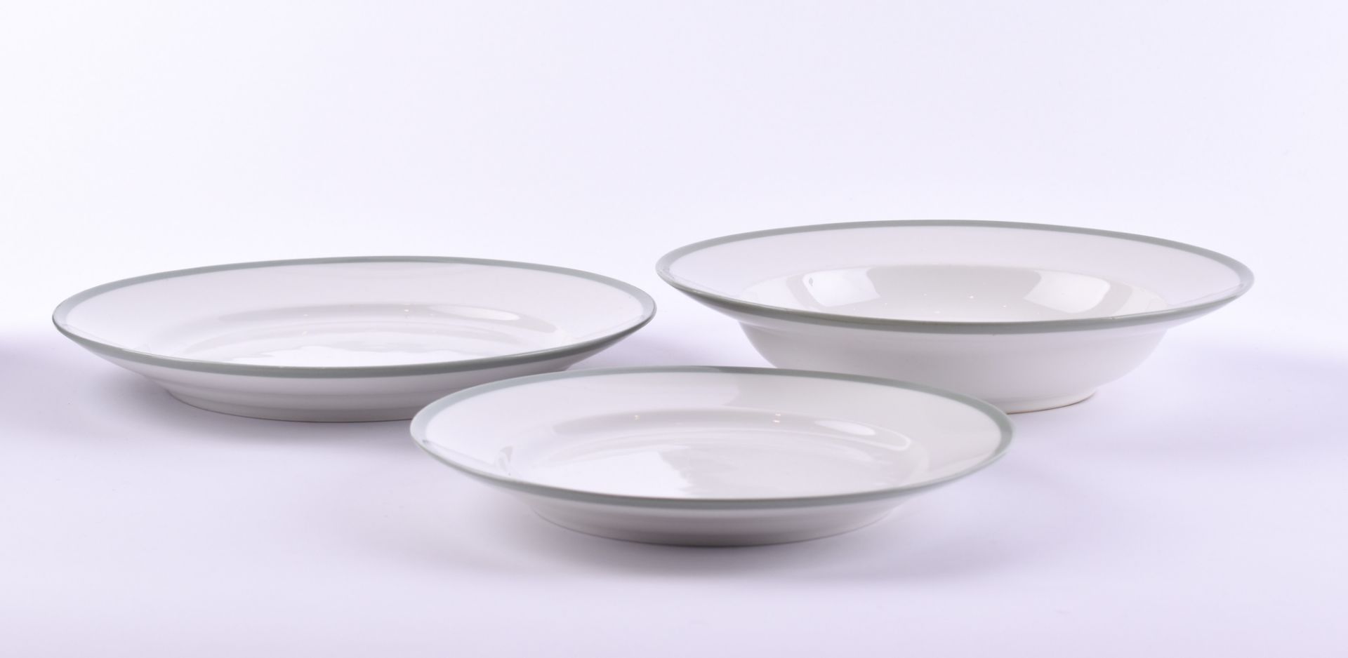 A group of porcelain KPM Urbino - Image 4 of 7