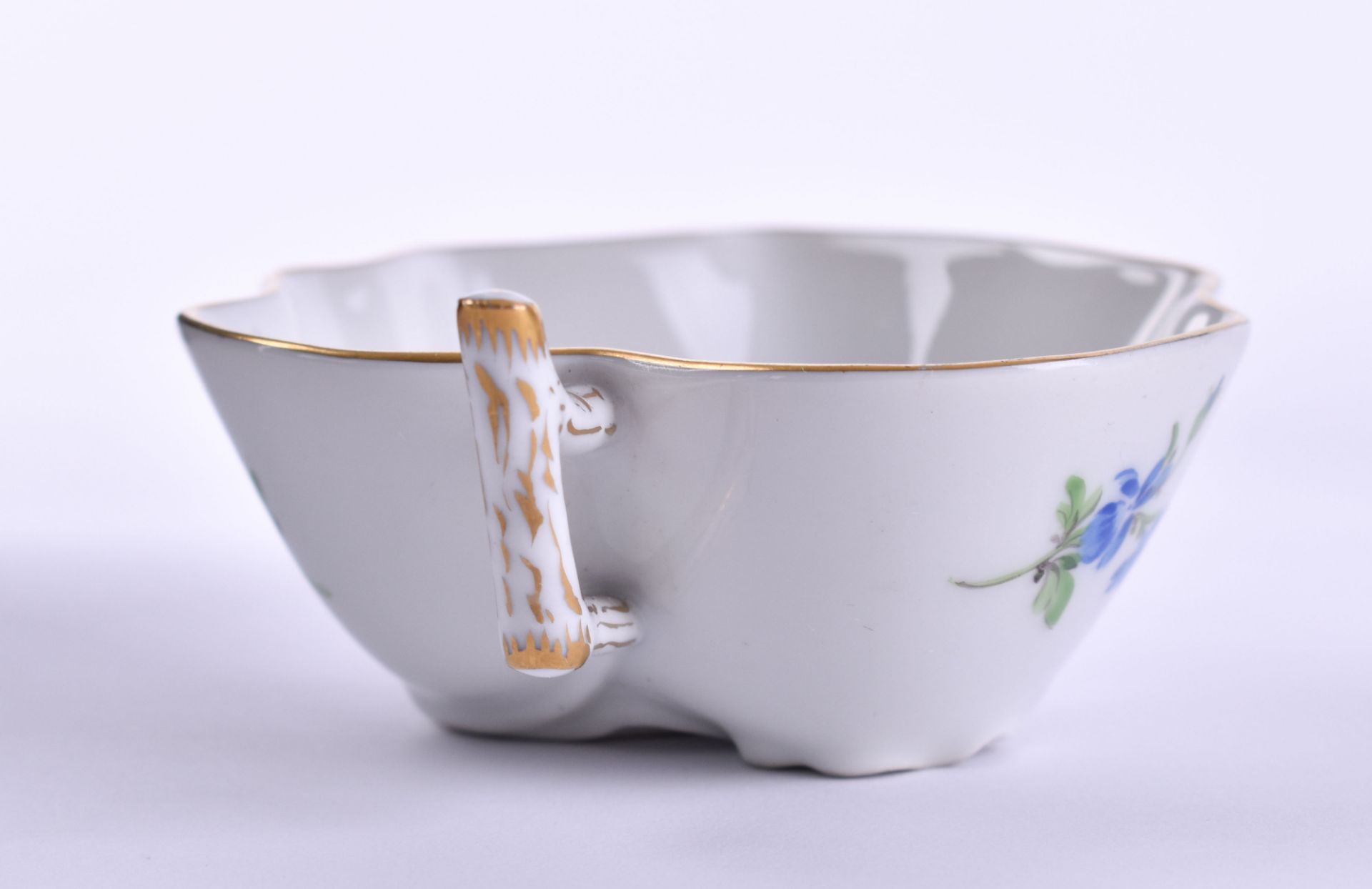 Little leaf bowl Meissen - Image 2 of 5