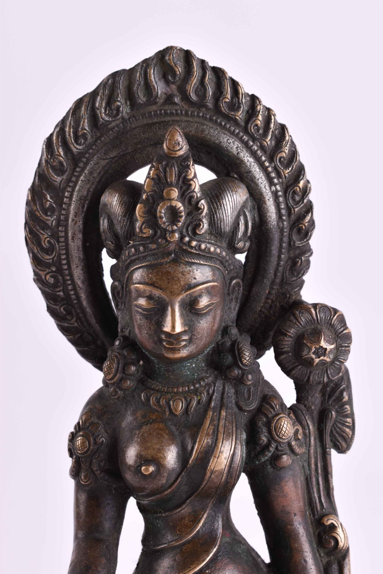 Hindu deity Nepal 18th / 19th century - Bild 2 aus 7