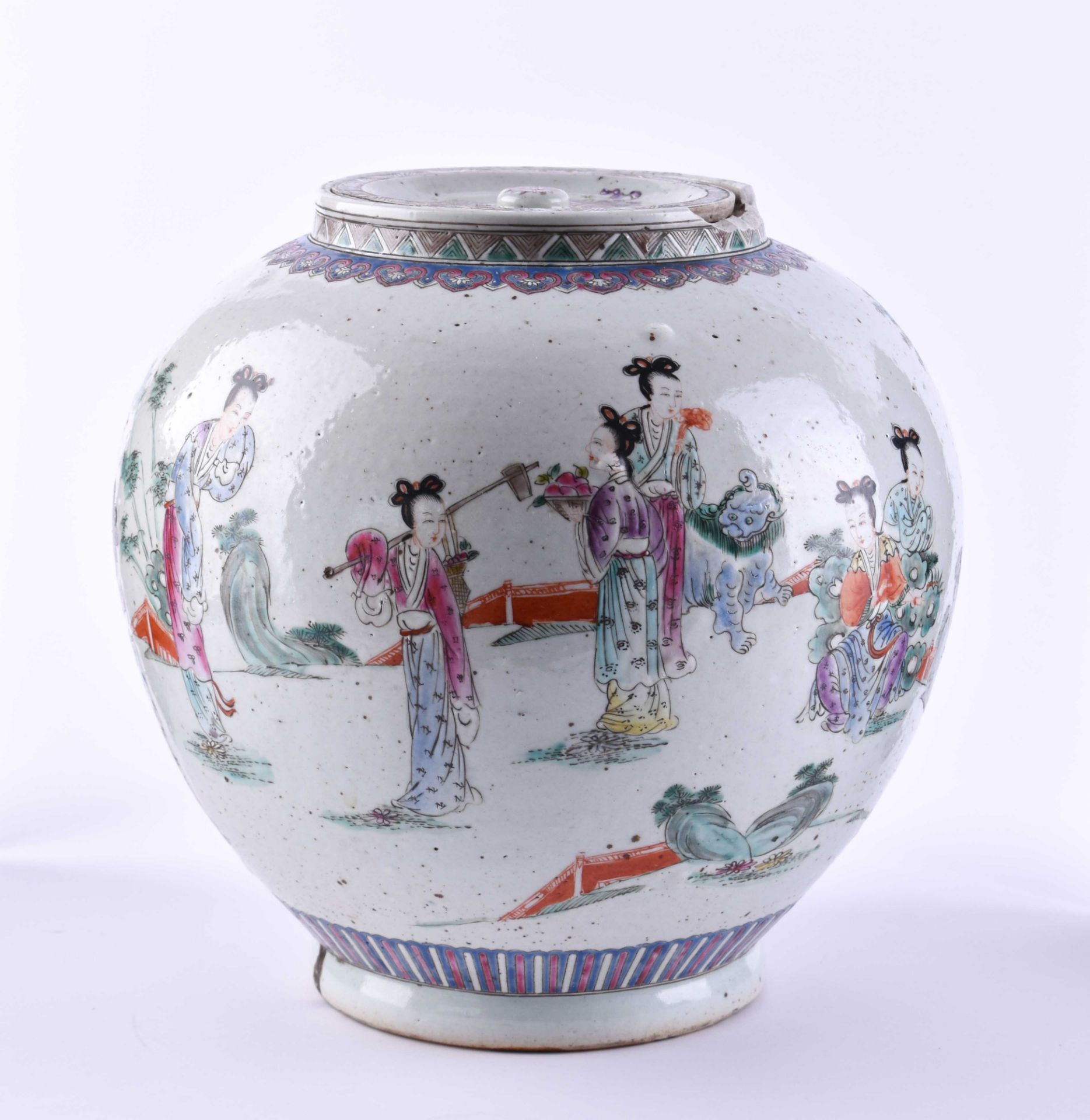 Ginger pot China late Qing period - Bild 3 aus 7