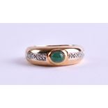 Women emerald ring