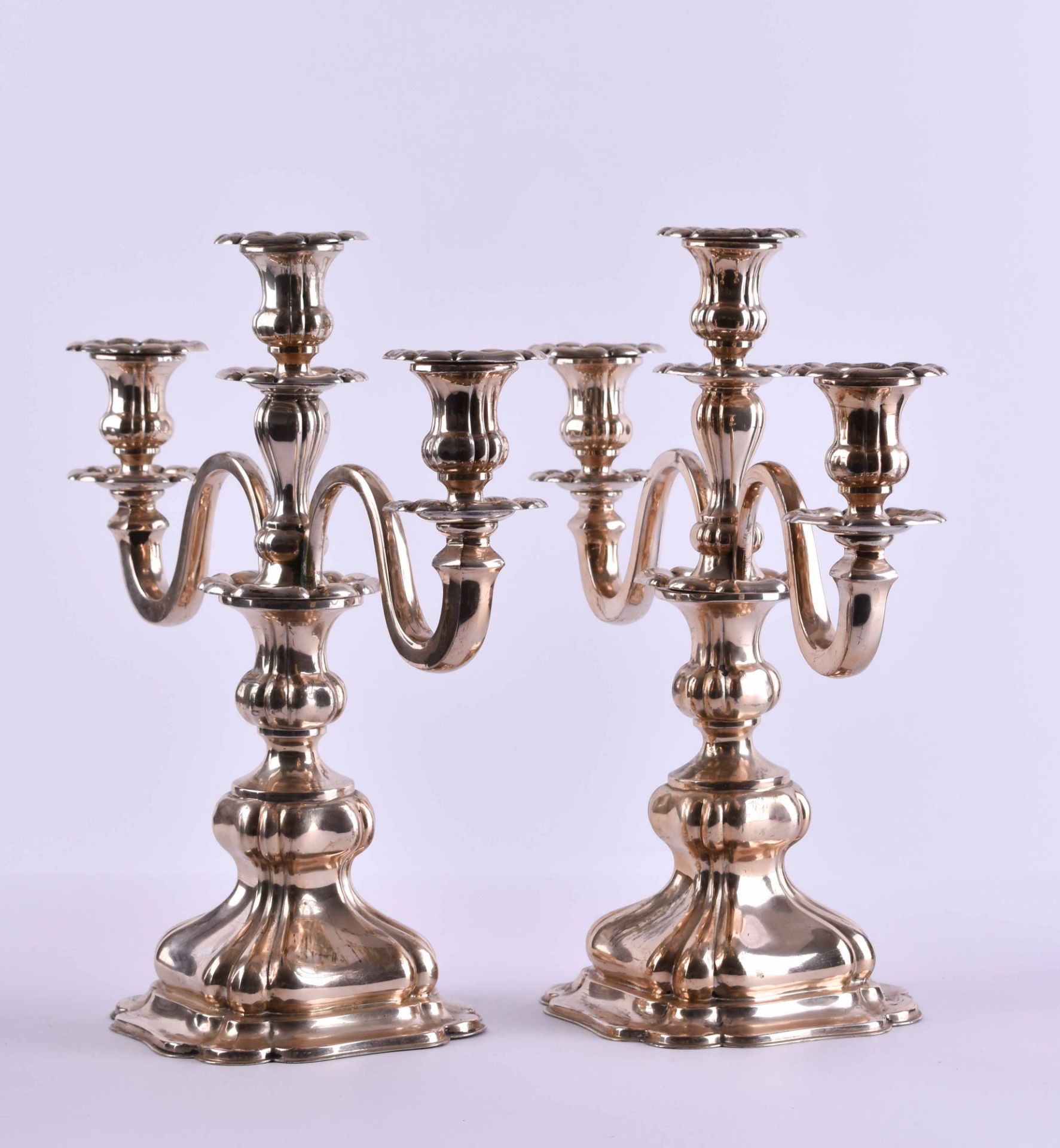 Pair of candlesticks around 1900 - Bild 2 aus 6