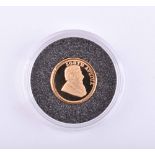 Small gold medal 40 years Krugerrand