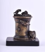 curious inkwell 19th century