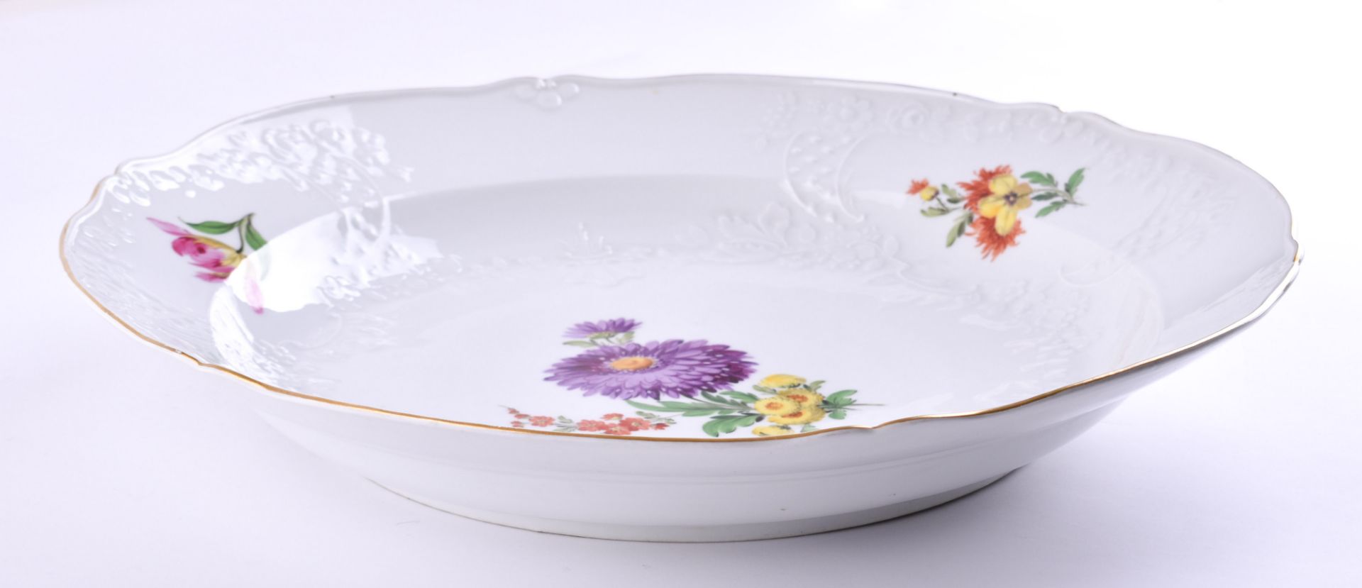 Large bowl Meissen 19th century - Image 4 of 5