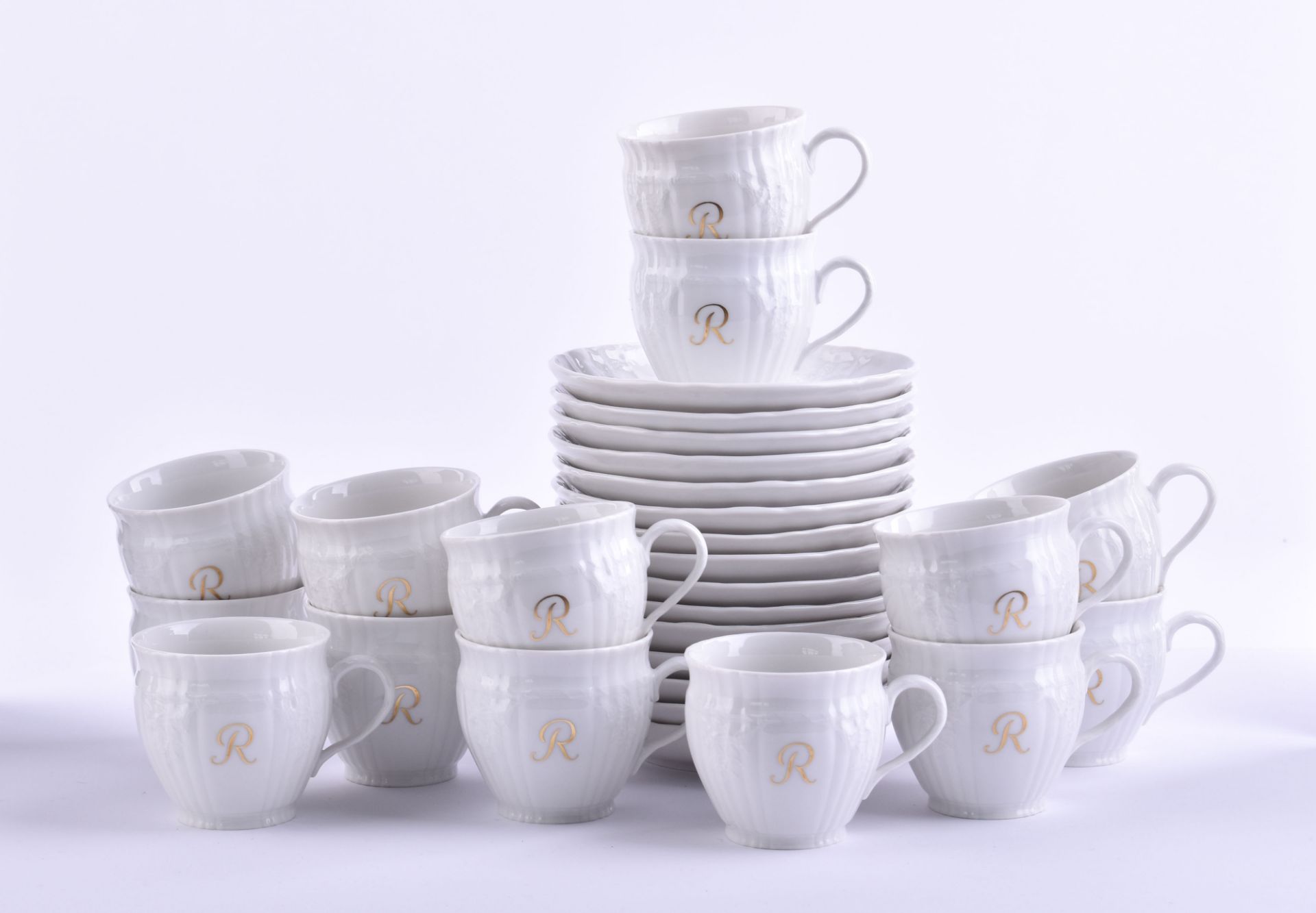 A group of porcelain KPM