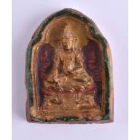 Travel buddha Tibetan Chinese 18th century