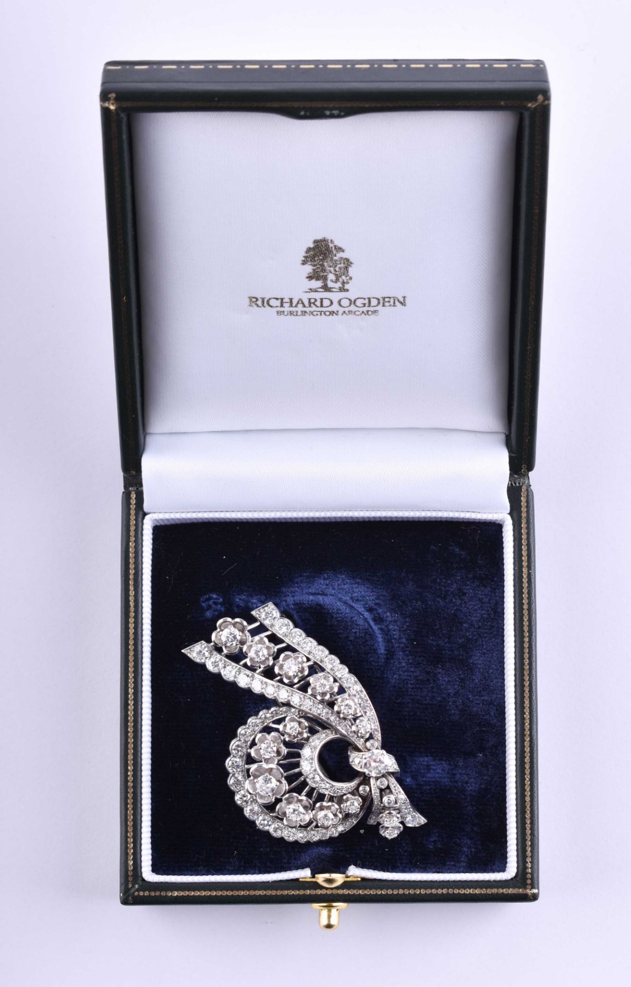Ladies diamond brooch Cartier - Image 8 of 8