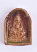 Travel buddha Tibetan Chinese 18th century