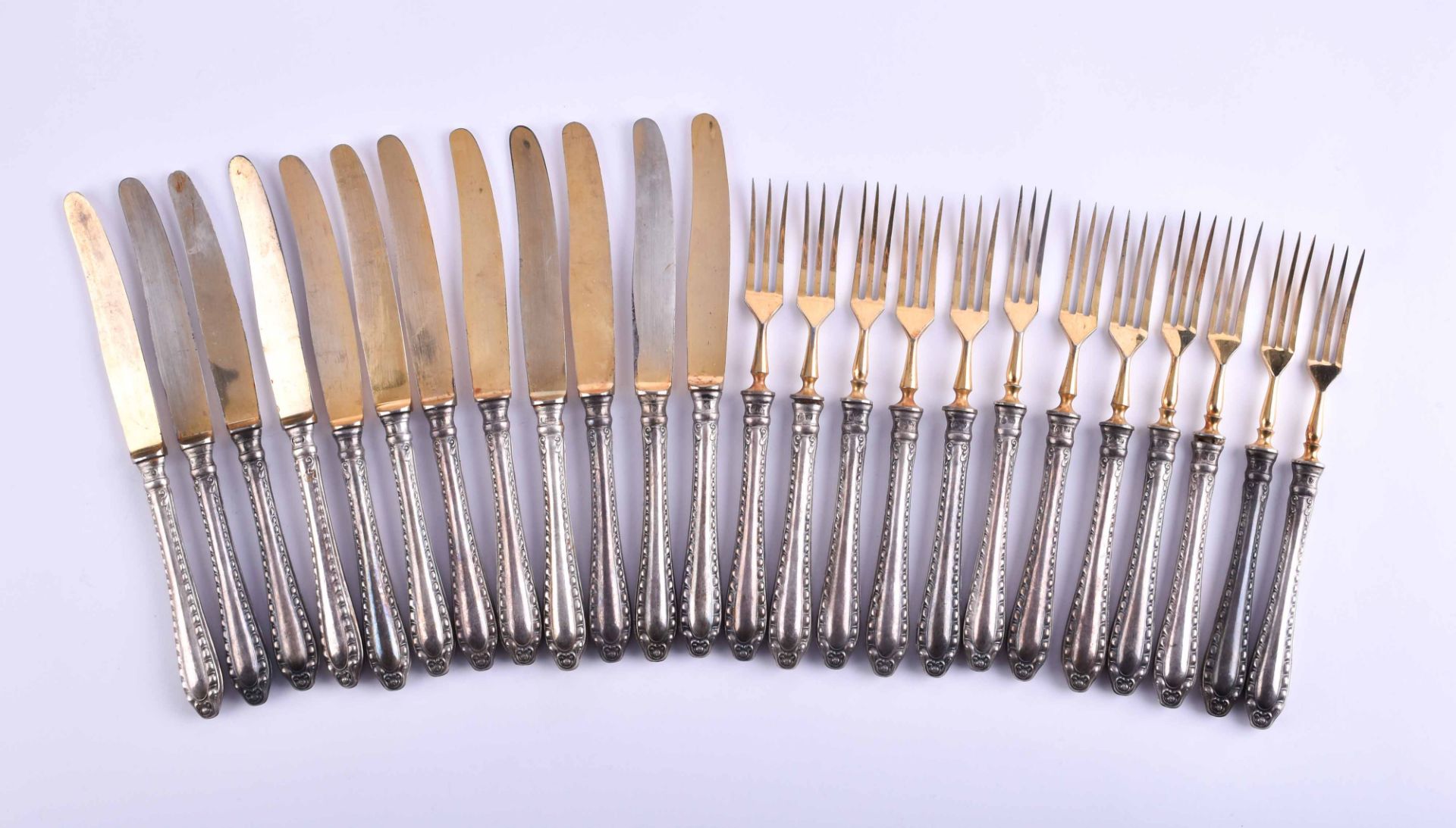 Silver fruit cutlery