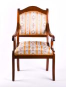 Biedermeier armchair around 1820