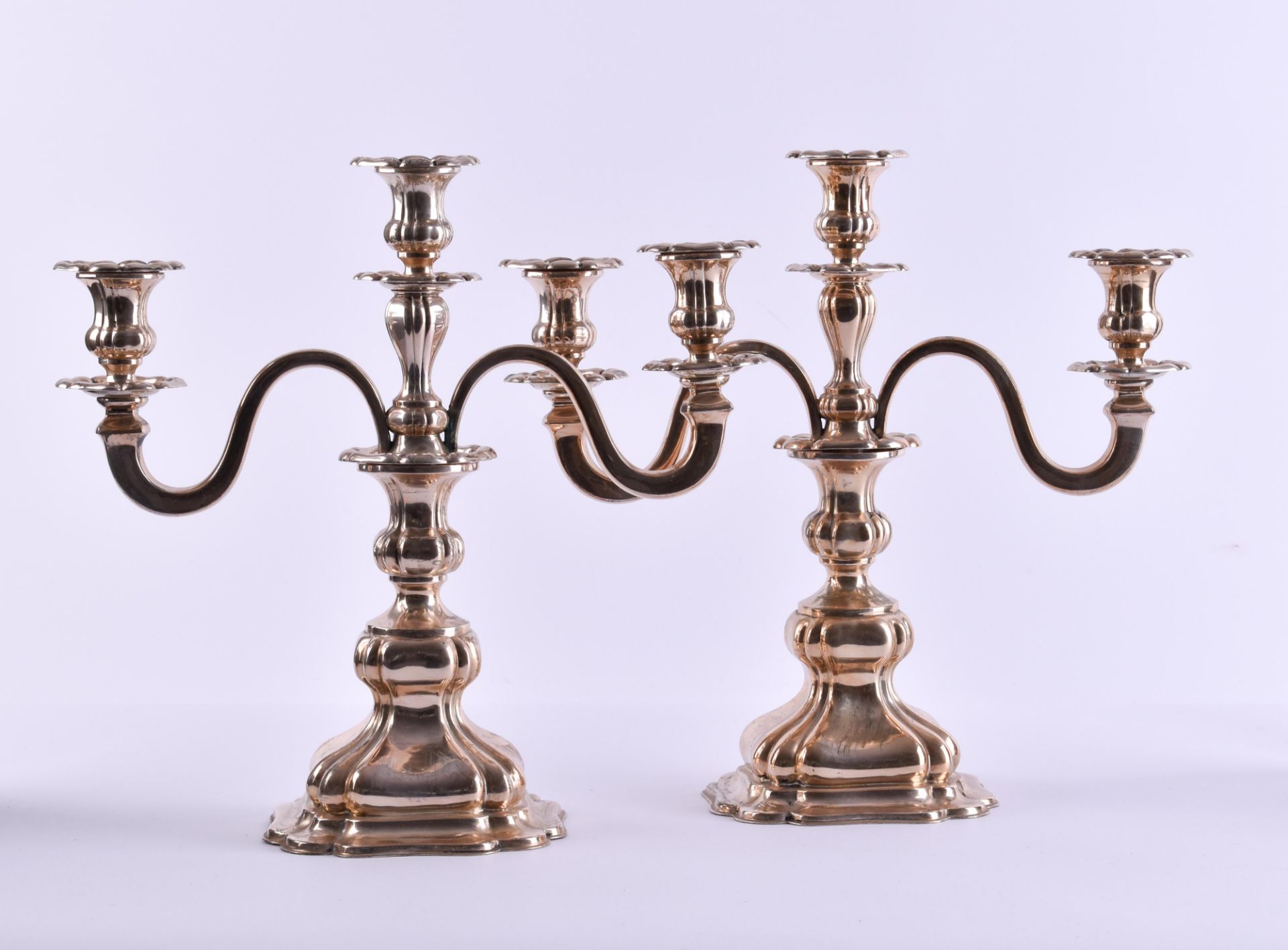 Pair of candlesticks around 1900