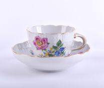 Coffee cup with saucer Meissen