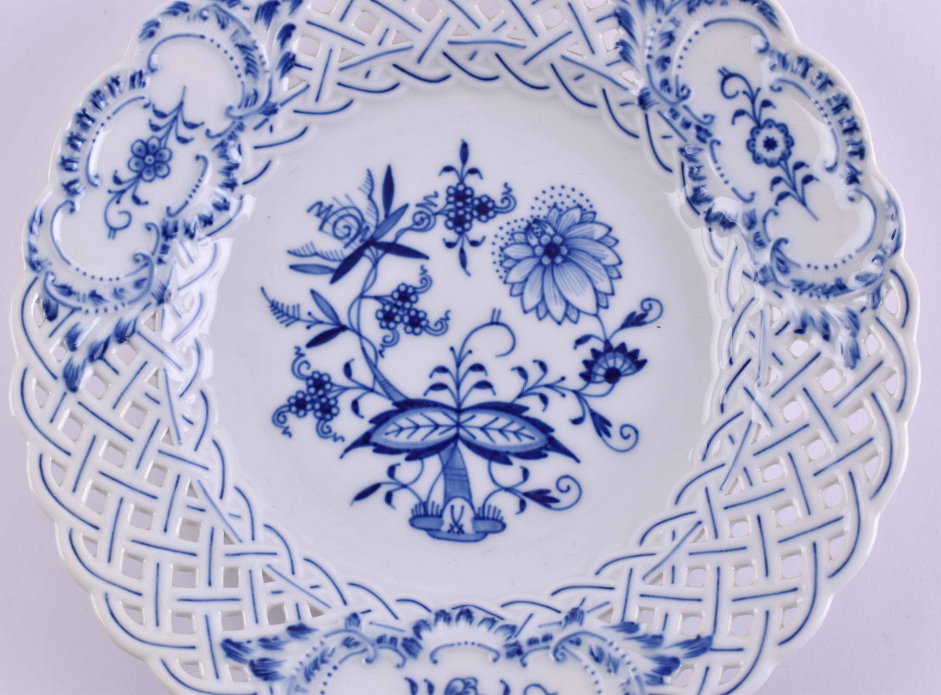 2 plates Meissen - Image 2 of 4